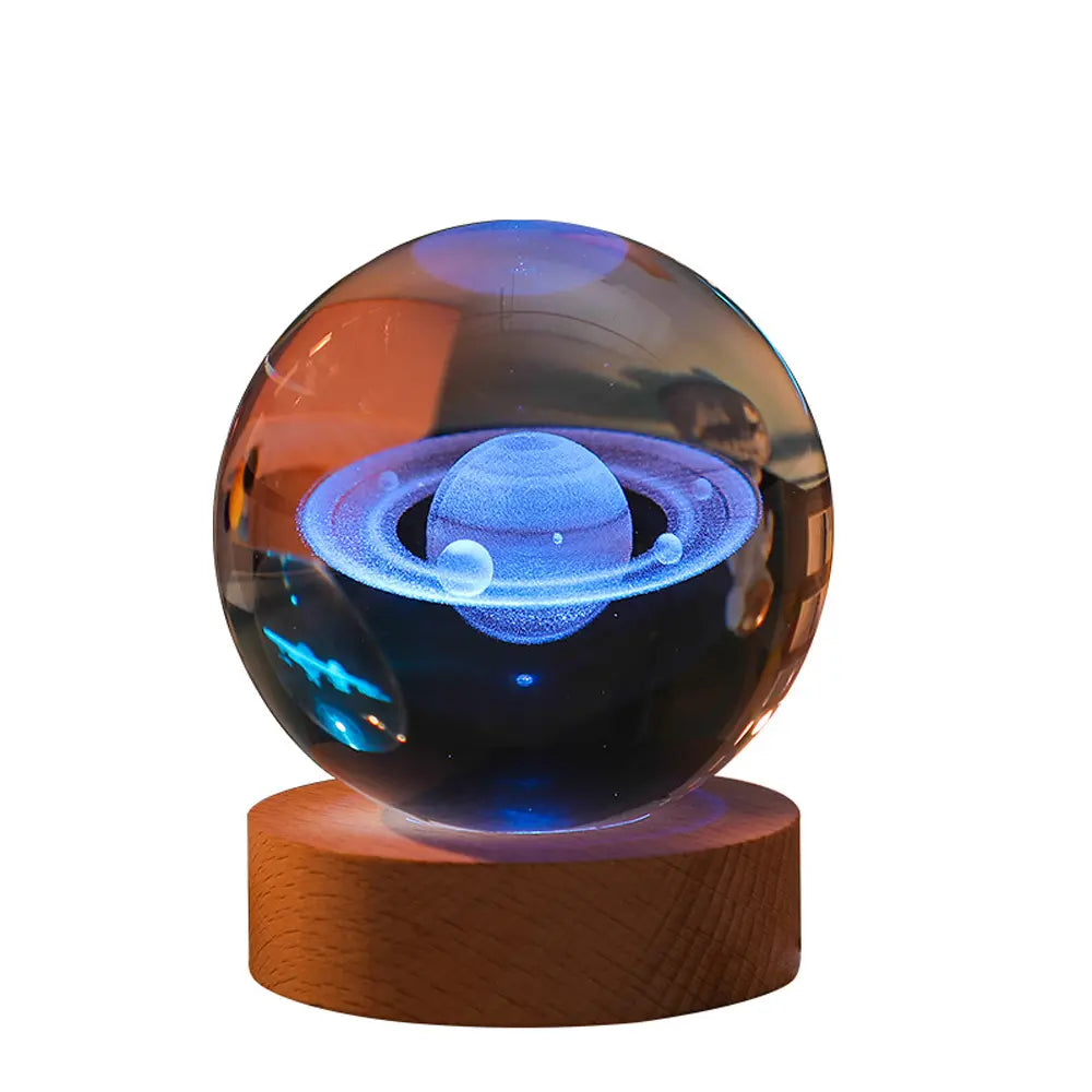 Halora MoonSpire Lamp - 3D Crystal Lamp