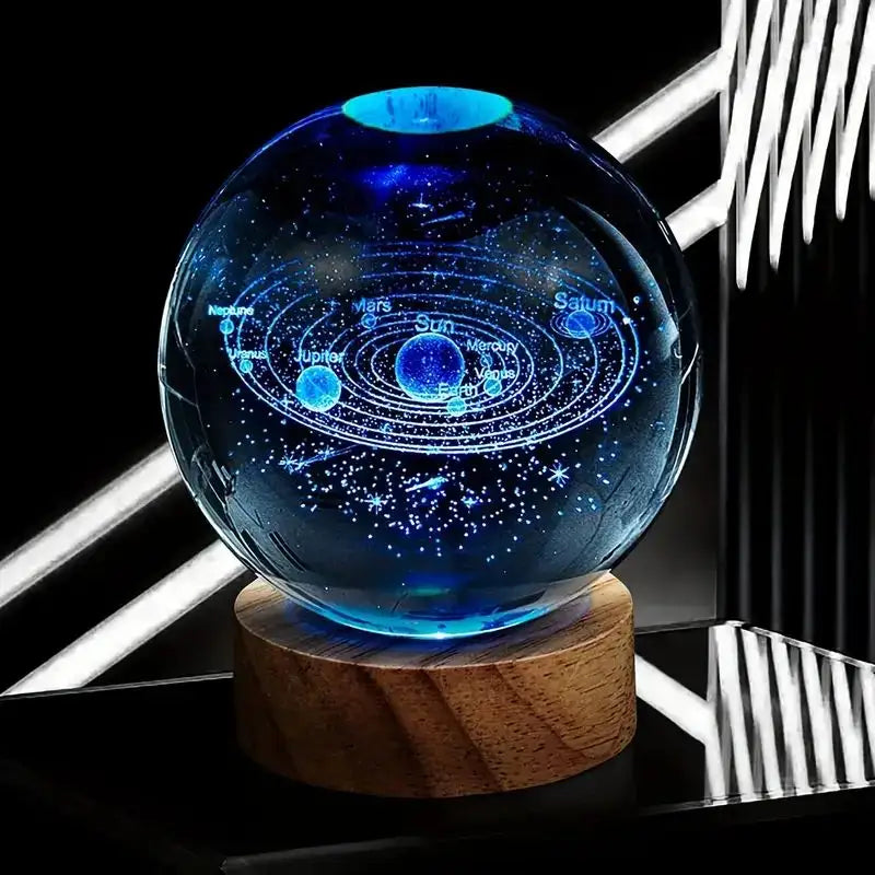 Halora MoonSpire Lamp - 3D Crystal Lamp