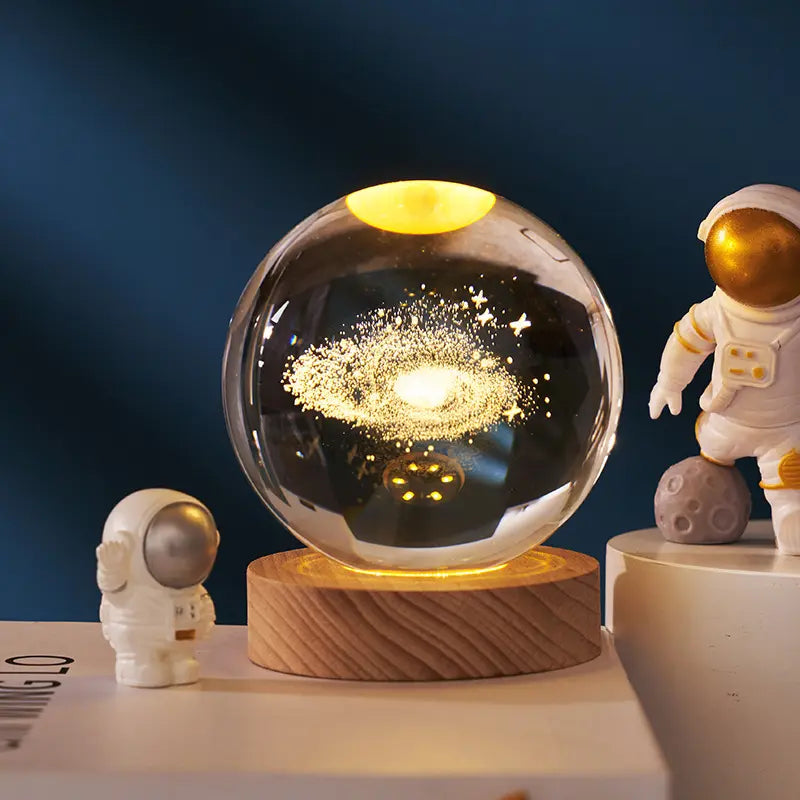 Halora MoonSpire Lamp - 3D Crystal Lamp