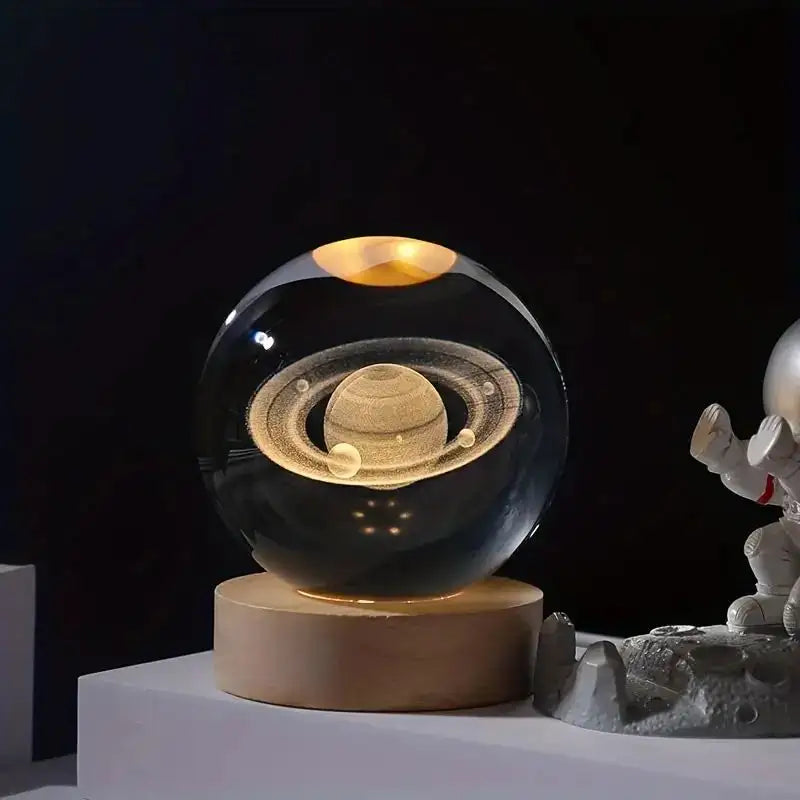 Halora MoonSpire Lamp - 3D Crystal Lamp