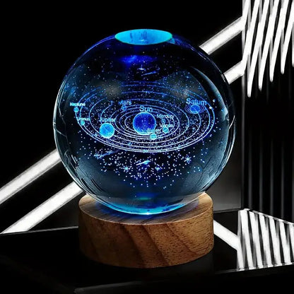 Halora MoonSpire Lamp - 3D Crystal Lamp